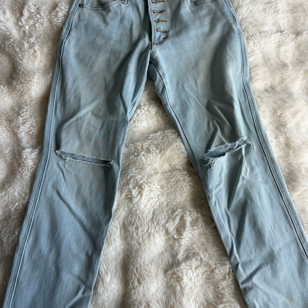 Lucky Brand Light Blue Straight Leg Jeans